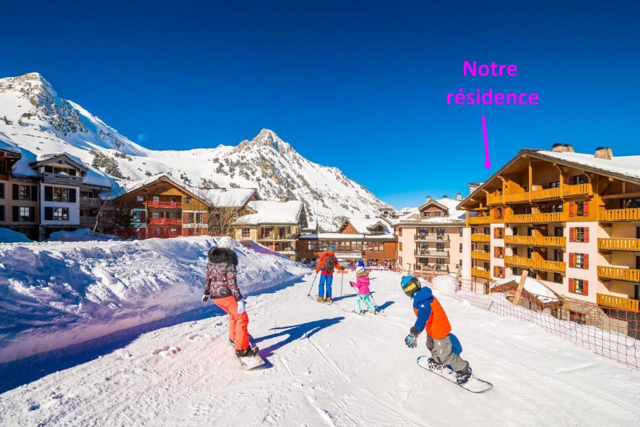 ALPES LES ARCS 1950 Prince des Cimes, skis aux pieds, piscine, sauna, activités Bourg-Saint-Maurice Exterior foto